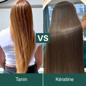 Lissage au Tanin vs Keratin Miaelo