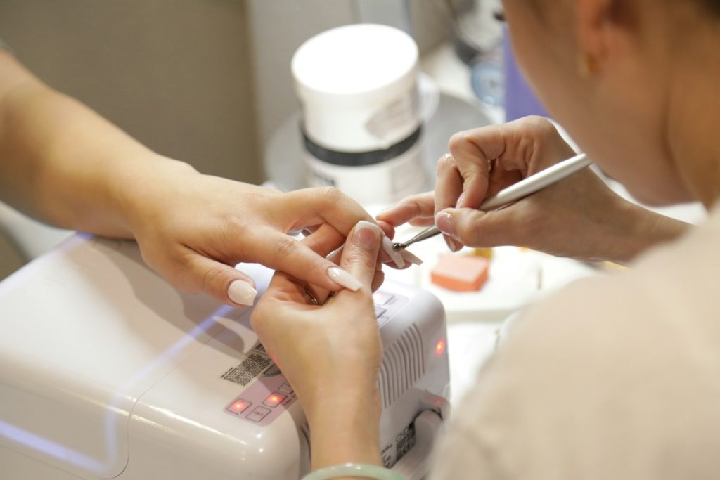 Clean natural BIAB builder gel manicure at Miaelo nail studio